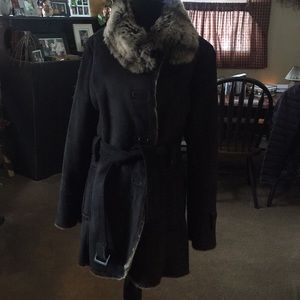 EUC. Beautiful Suede winter coat